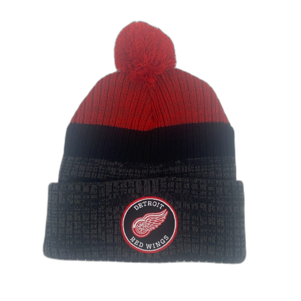 Detroit Red Wings NHL Fan Favorite Knit Beanie Winter Hat Unisex